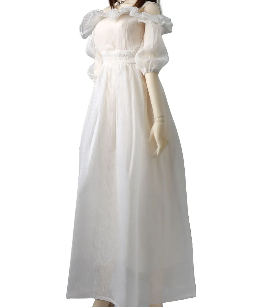 

BJD Doll Clothes 1/3 DD SD Doll Fashionable chiffon maxi dress red, pink, black Gifts for Girls