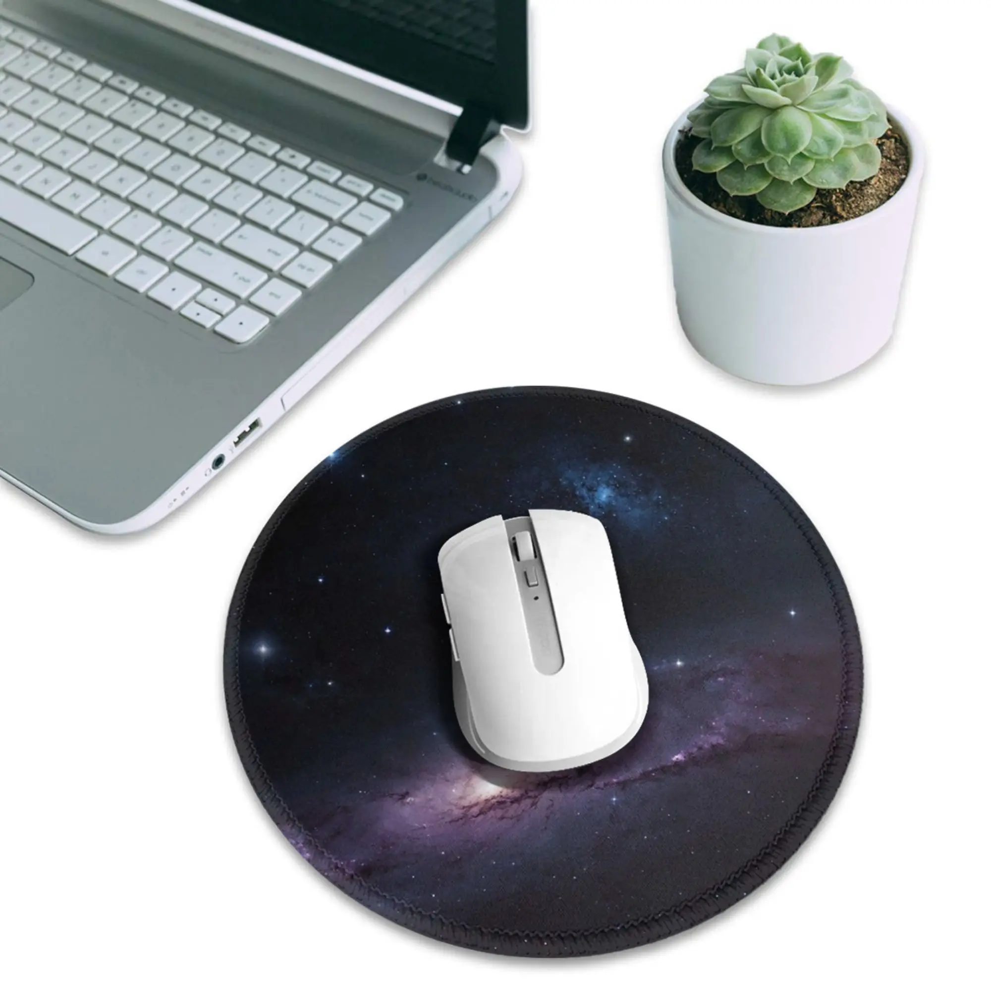 Cloak Galaxy Universe Planets Mouse Pad Computer Keyboard Mouse Mat Gaming PC Laptop Desk Mat Office Accessories Table Mats