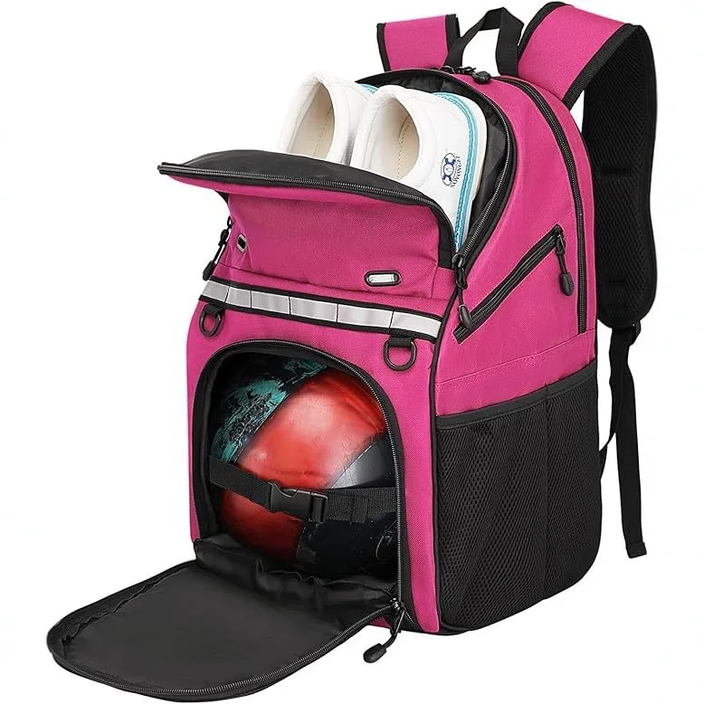 

Bowling Single Ball Backpack Multi functional Storage Bag Fitness Training Bag Sports Large Capacity Bowling Backpack