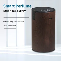 Essential Oil Diffuser for Home Quiet Smart Auto Aroma Diffuser Dual Nozzle Anti-Leakage 20ML  Aromatherapy Diffuser Nano Mist