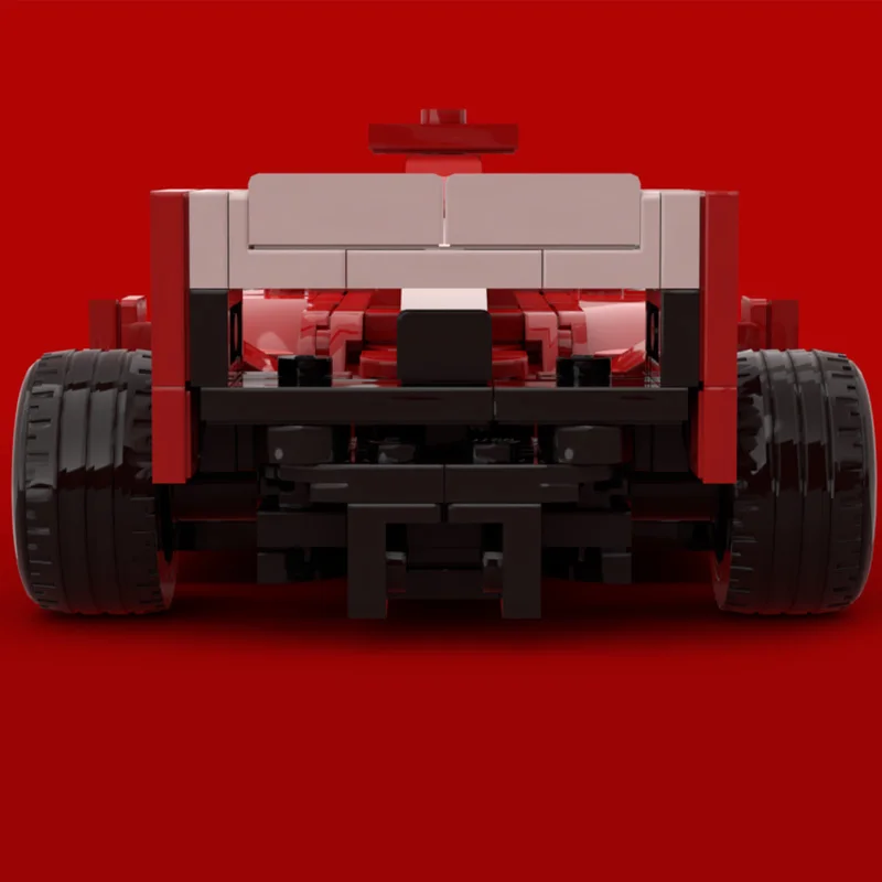 248 pièces voiture de sport Ferrarl F2004 MOC personnaliser bloc de construction modulaire Design créatif éducatif bricolage garçons anniversaire jouet cadeau