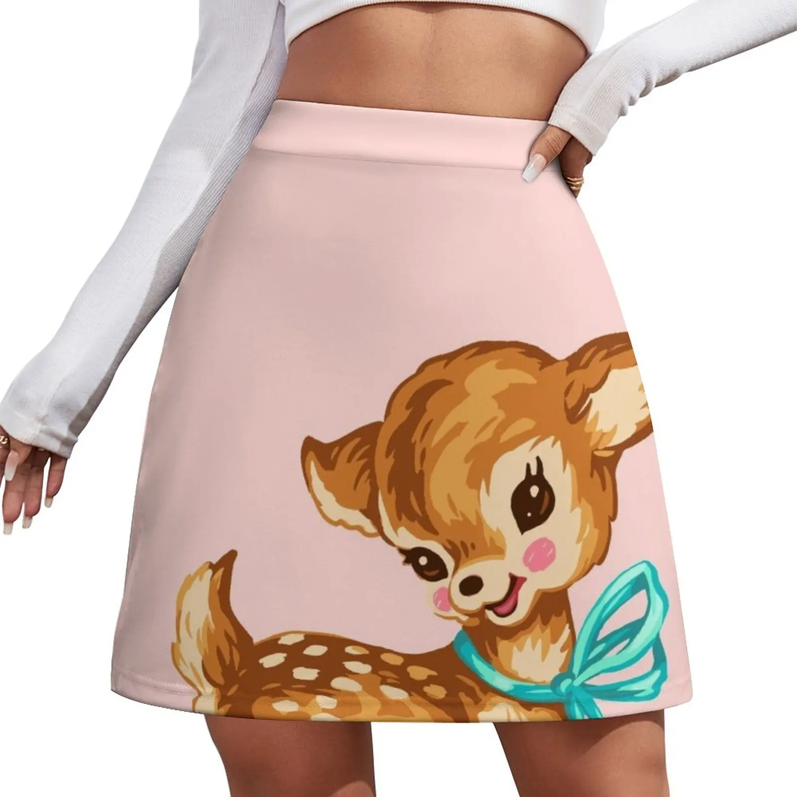 

Cute Fawn Mini Skirt Female skirt women clothing 2026 new arrivals summer dress for women 2026 mini skirt