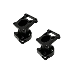 2PCS Quick Release Tripod Fixed Seat Landing Gear 20 Degree Metal Mount 20mm 25mm Carbon Tube Joint Connector for RC UAV Drone