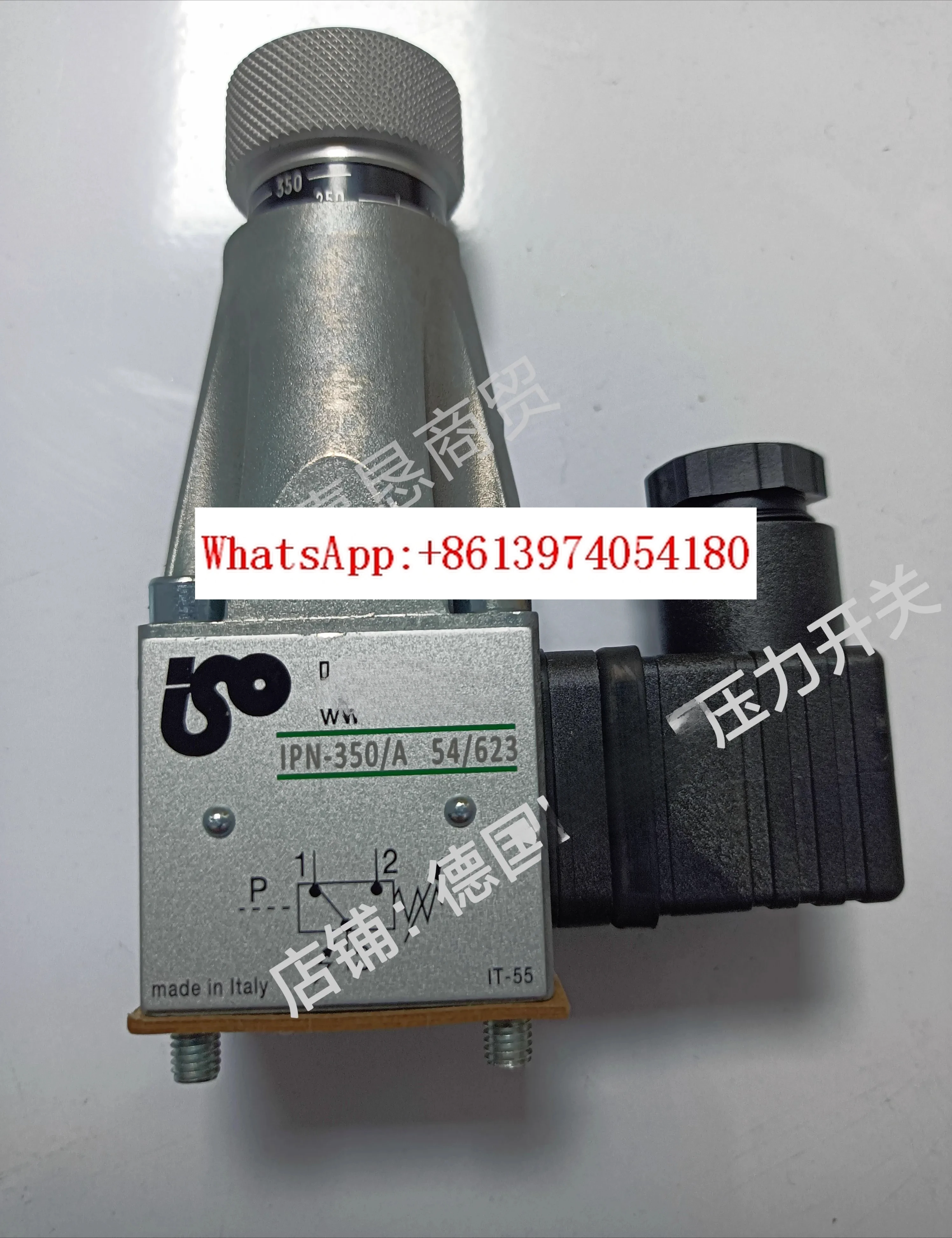 Novo relé de pressão ISO italiano importado original IPN-350/A