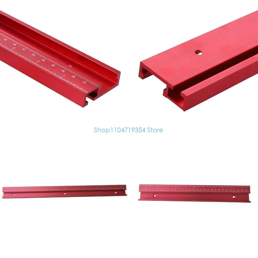 0XLD 45 Type T-Slot Miter Track Jig Fixture Slot Connector Aluminum Alloy Woodworking Woodworking Tools