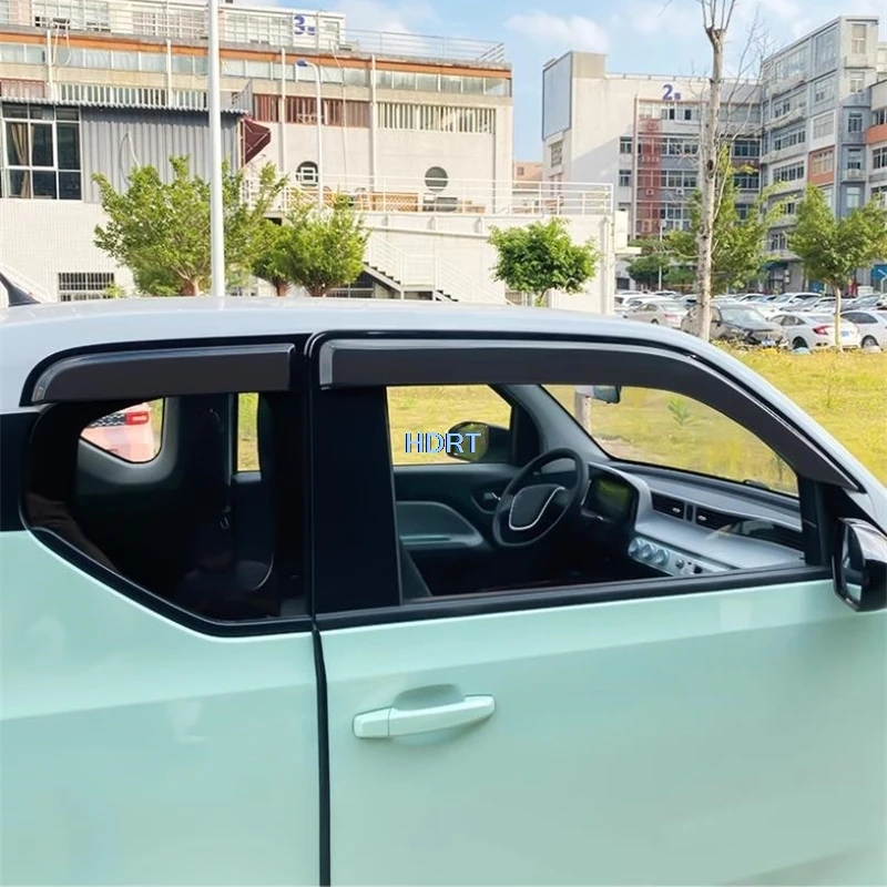 For Wuling Mini/Freze Nikrob/‌FreZe Froggy/Ari Bruni EV 2020-2023 Car Style Side Window Visor Shelter Rain Weather Shield Cover - Image 3