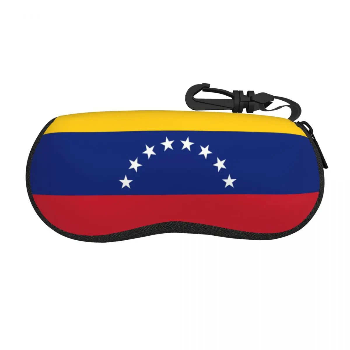 Custom Flag Of Venezuela Eyeglass Glasses Case Women Men Soft Sunglasses Protective Pouch