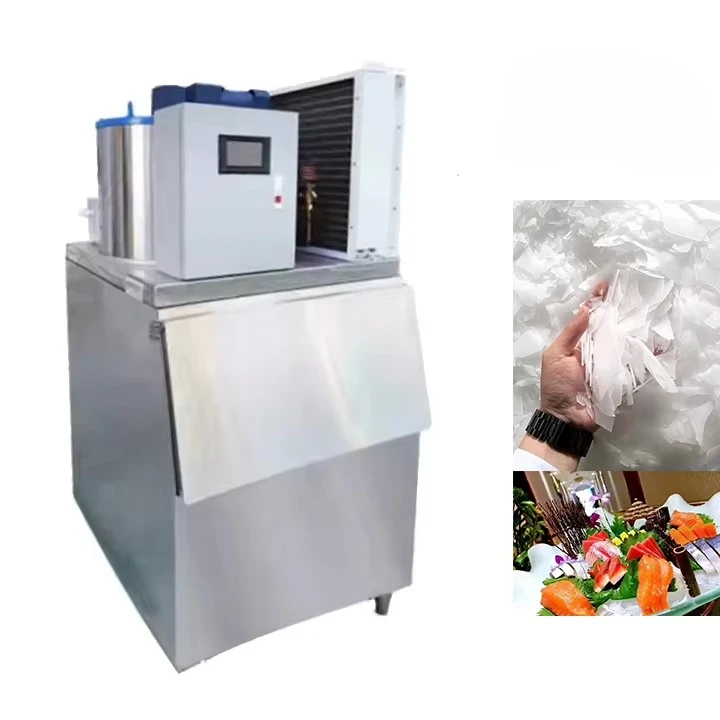 Commercial Big Capacity Dry Commercial Industrial Ice Making Machine Small Block Commercial Ice Machine Ice Flake Maker Machine