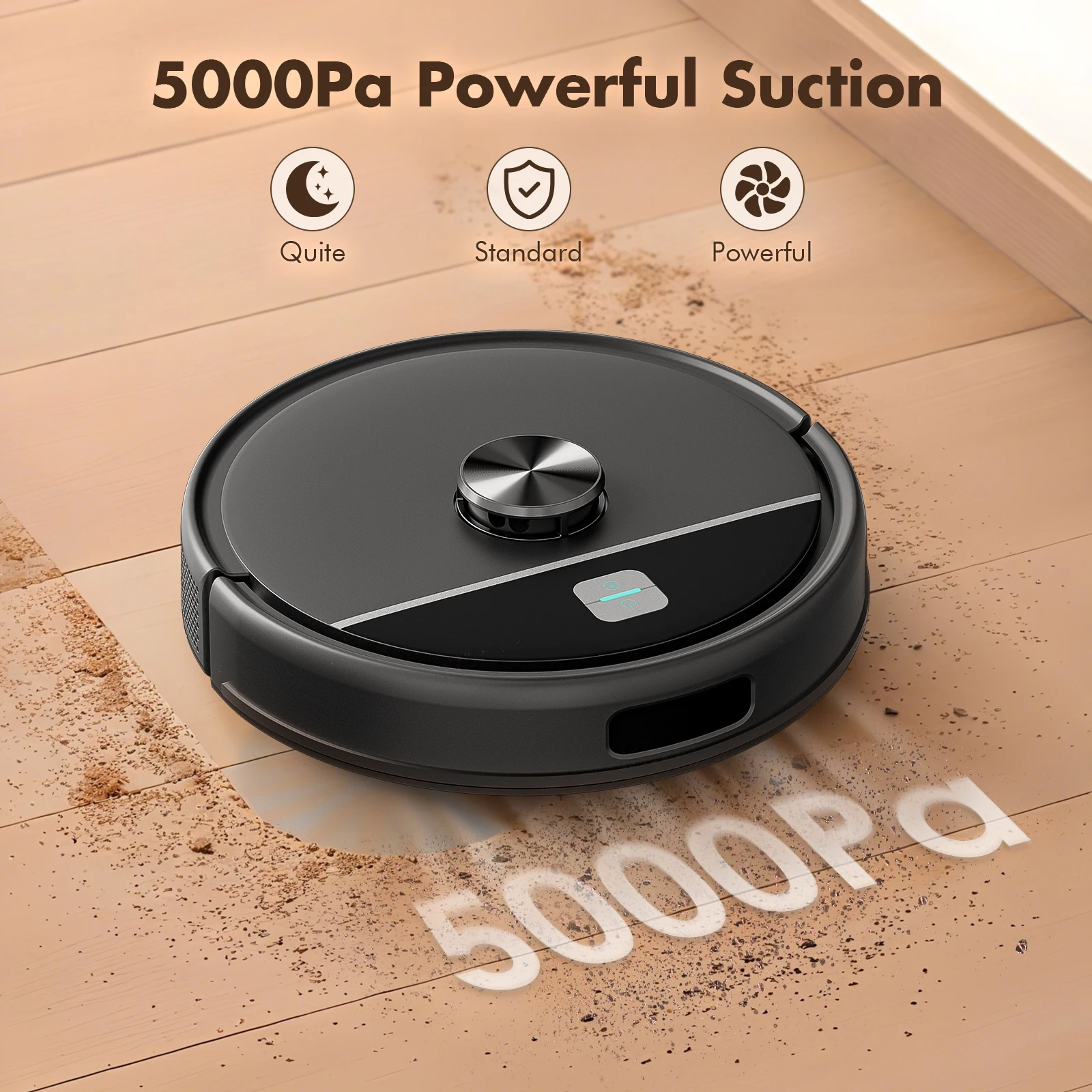 Household Vacuum Cleaner Robot Wet and Dry Robot Aspirapolvere Automatic Sweep and Mop With Self-Emptying Robot Vacuum Cleaner