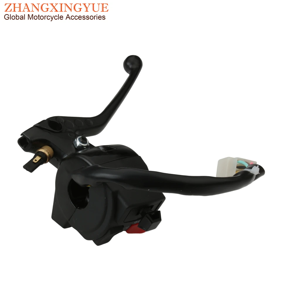 CS50 EW50 CW50 YQ50 Switch Assy Left Handle For Yamaha  Jog R RR BWS50 Booster Slider Stunt Aerox Nitro 50cc 5JH-H3976-03