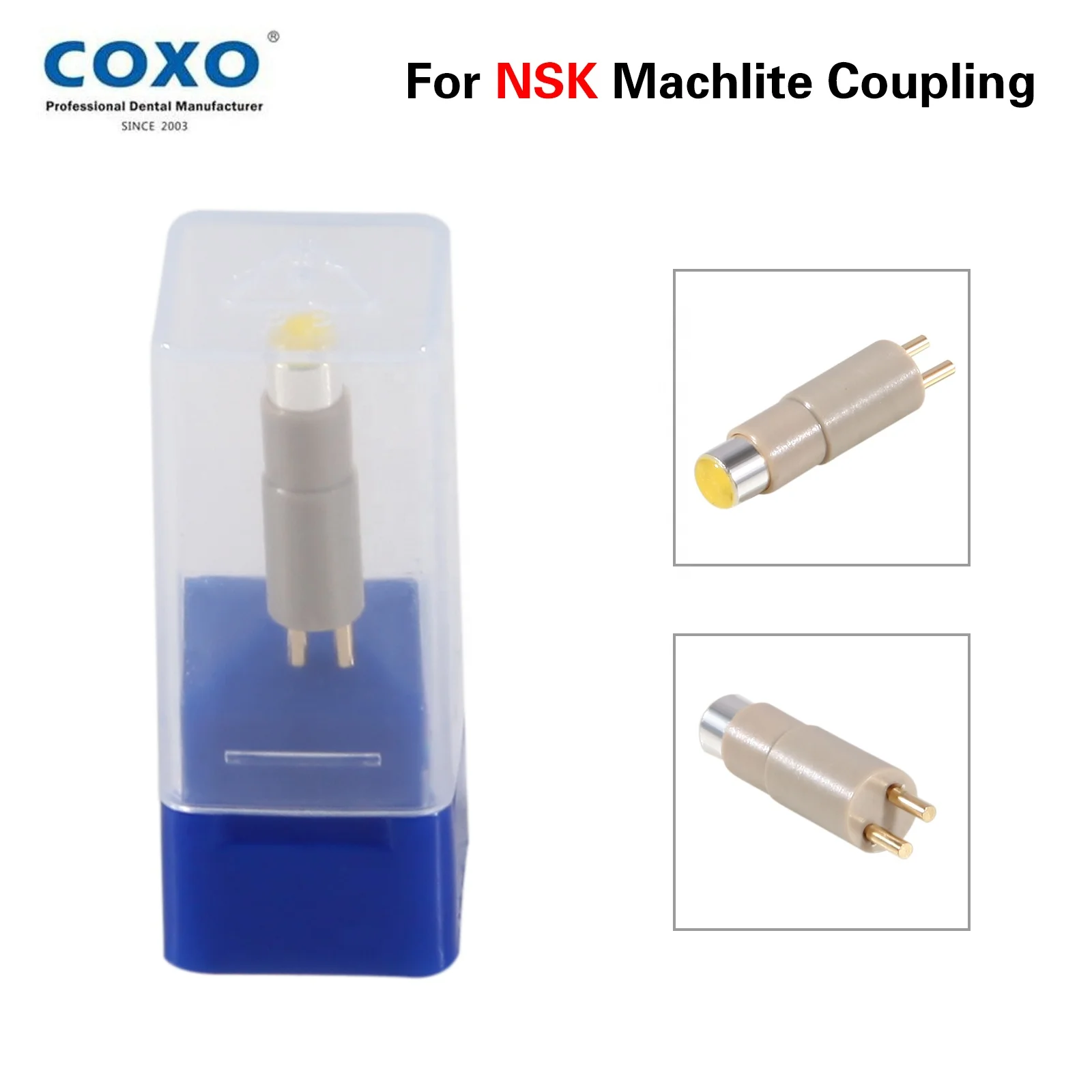 Wholesale Prices! de ntal LED Bulb Fits for N-S-K Fiber Optic High Handpiece Quick Connector