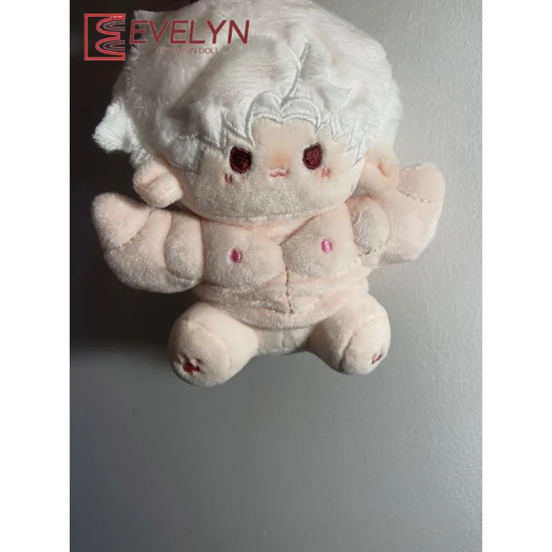 Evelyn 1 Piece 10cm Creative Doll 's Muscle Clothes Toy House Dress up Gift Anime Game Love and Deepspace  No Doll