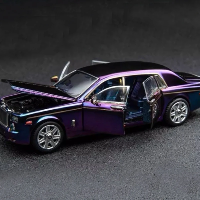 

Diecast Original 1:64 Scale Phantom VII Alloy Model Simulation Decoration Hobbies Souvenirs Gifts Collection Static Display