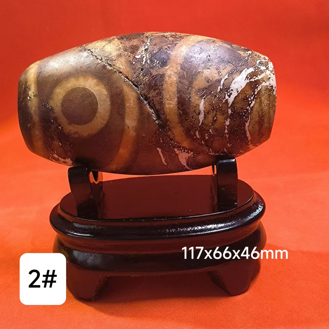 1pcs/lot Multi-Eyed Agate Dzi Ornament large home decoration Various patterns Collection accessories jewelry amulet folk-custom