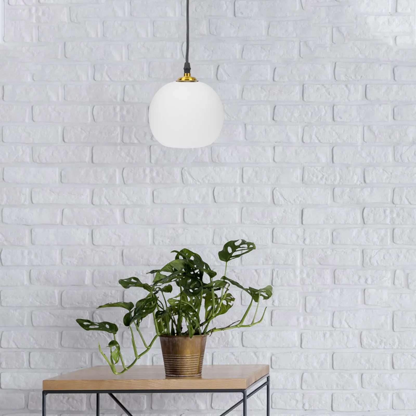 2pcs-lampshade-frosted-glass-round-shape-desk-lamp-cover-simple-style-glass-craft-lampshade-light-cover-lamp-shade