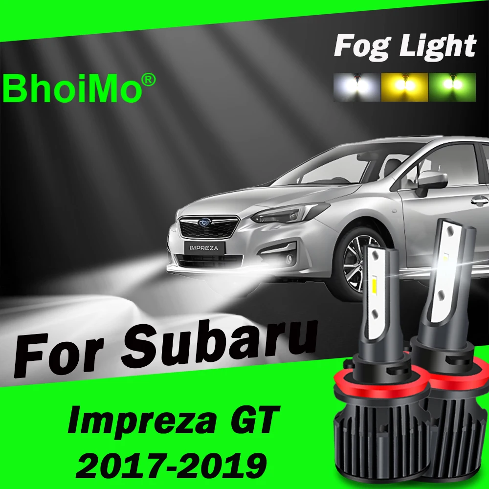 

For Subaru Impreza GT Led Front Fog Light Lamps Bulb 2017 2018 2019