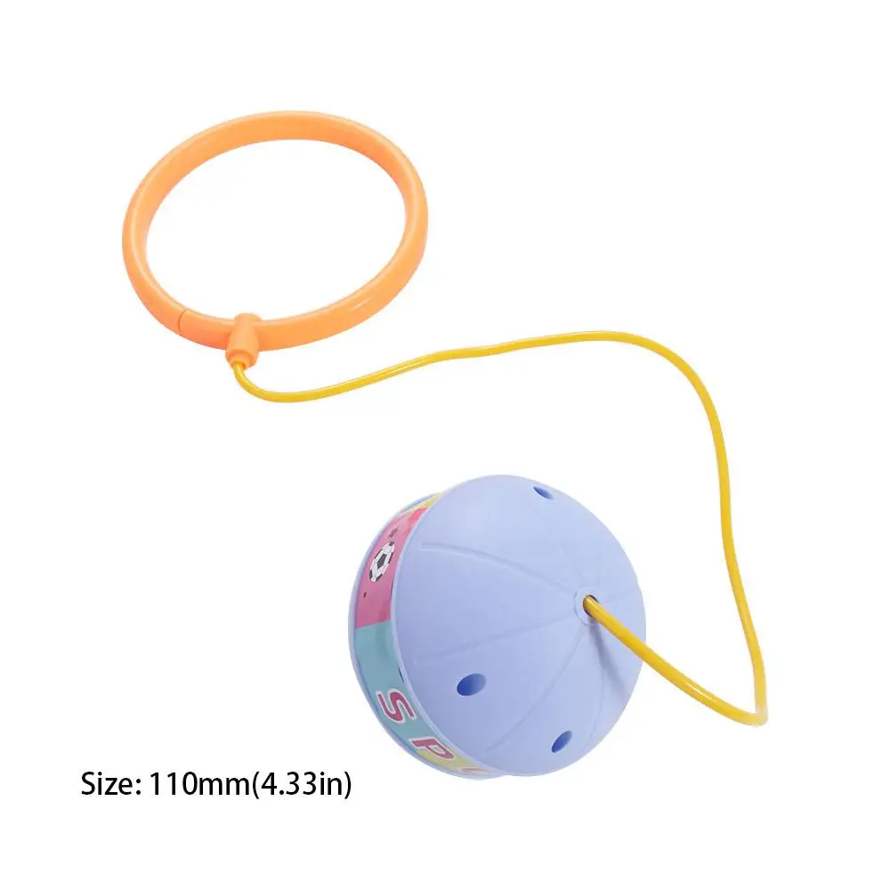 Foot Hoop Ball Luminous Foot Jumping Ball Skip Ropes Sports Exercise Sports Reaction Training Ball Height Growth On String