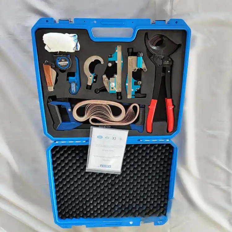 FL-35 35kV cable head production system Main insulation stripper High voltage cable skin treatment stripper