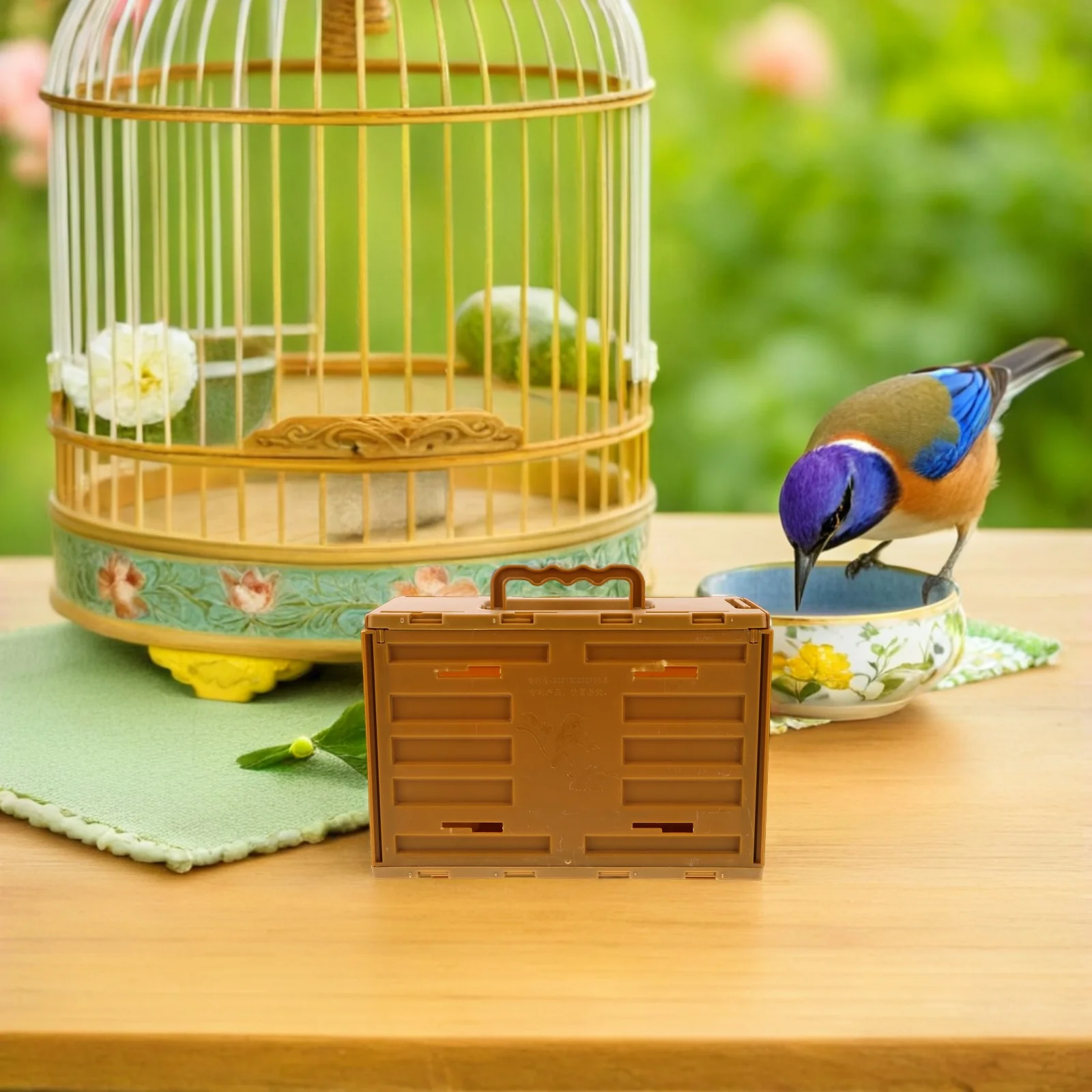 

Lightweight Foldable Portable Pet Cage Carrying Carrier Travel Crate for Small Dogs Cats Portable Cage Convenient Outdoor Indoor