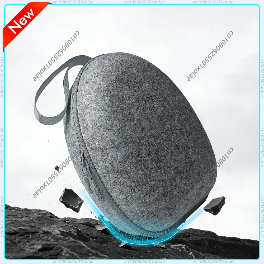VR Gaming Gear Storage Bag for Meta Quest 3 Waterproof Felt Shock-protection Carrying Case Dual Controller Organizer Travel