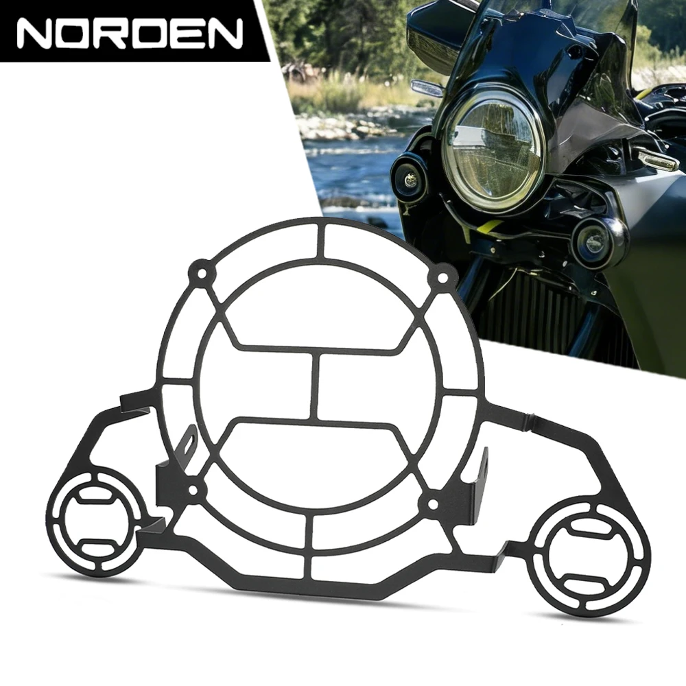 

Headlight Protector Grille Guard Cover Set For Husqvarna Norden 901 Norden901 2022 2023 2024 2025 2026 Motorcycle Accessories
