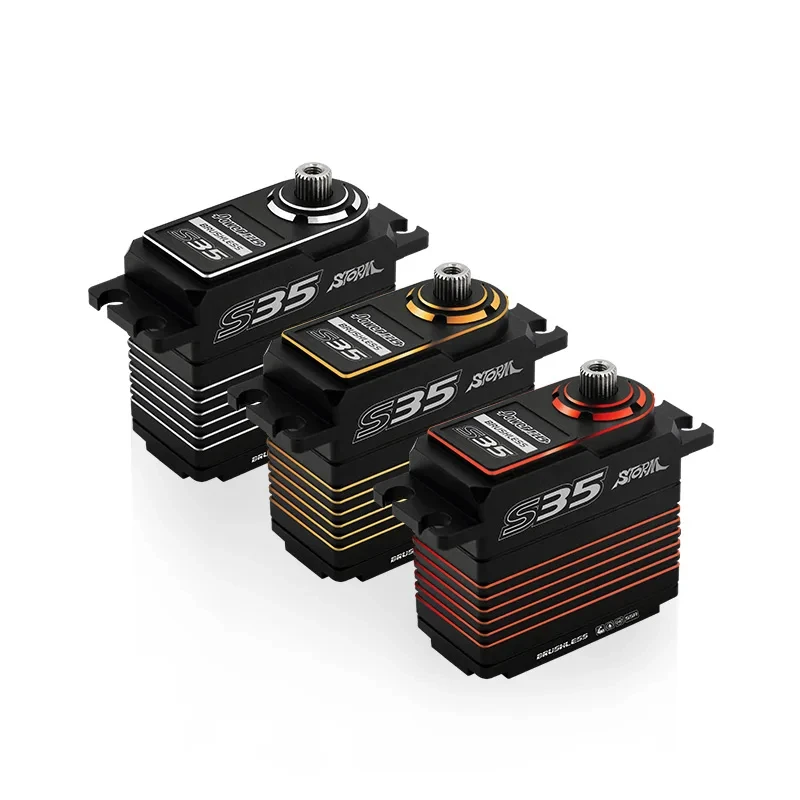 Power HD Storm S15/S25/S35 Race-Grade All-Metal Brushless Digital Servo for RC Car/Fxed Wing/Off-road Vehicle/Drone