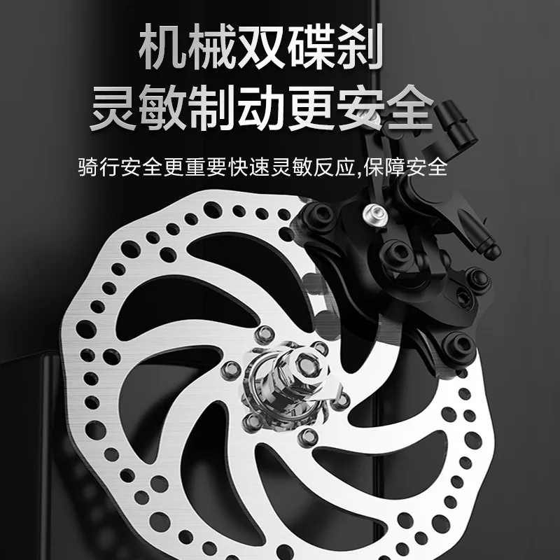 New Mountain Bike 26 Inch Adult Mountain Bike 24 Speed Bicycle Shock Absorption Disc Brake Variable Speed Bike