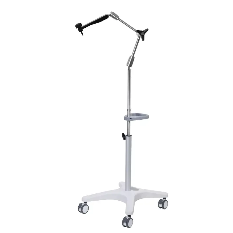 for Weiye Height Adjustable Medical Equipment Cart Emergency Surgical Navigation Hospital Cart with Wheels
