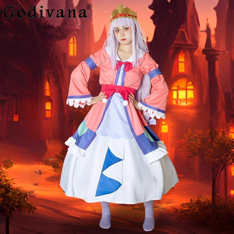 

Sleepwear Comic Anime Cosplay Dress Women Anime Sleepy Princess in The Demon Castle Dress Girls Princess Lolita Costumes