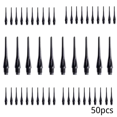 100PCS High Precision Electronic Dart Plastic Professional Dart Durable Soft Tip Points Needle Replacement Set Darts Accessories