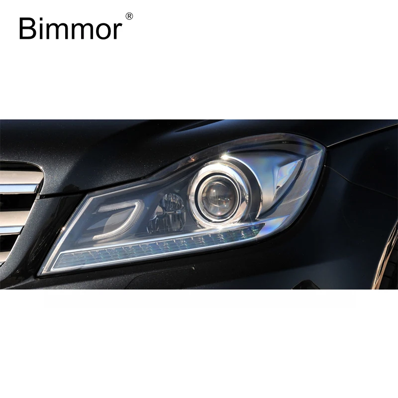 Bimmor 3 Car Headlight for Mercedes Benz W204  Head Light Xenon Headlamp Semi Assembly 2012-2014 Headlamp Factory
