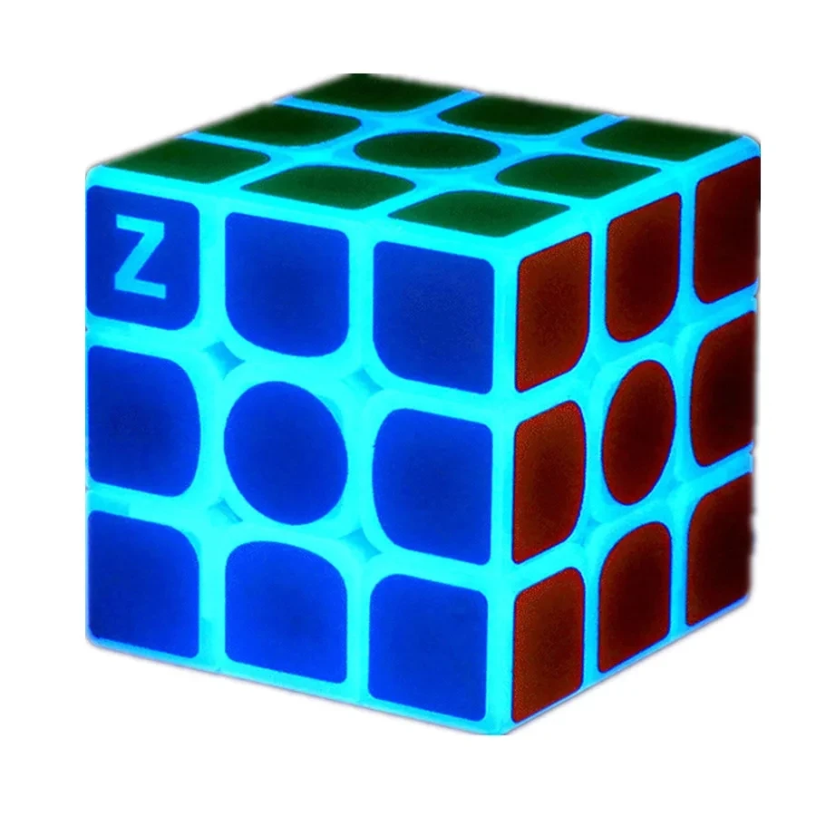 الإسفار المكعب السحري 1x2x2 2x2 3x3 4x4 5x5 توهج في الليل المهنية لغز لعب للأطفال أطفال هدية لعبة كوبو ماجيك