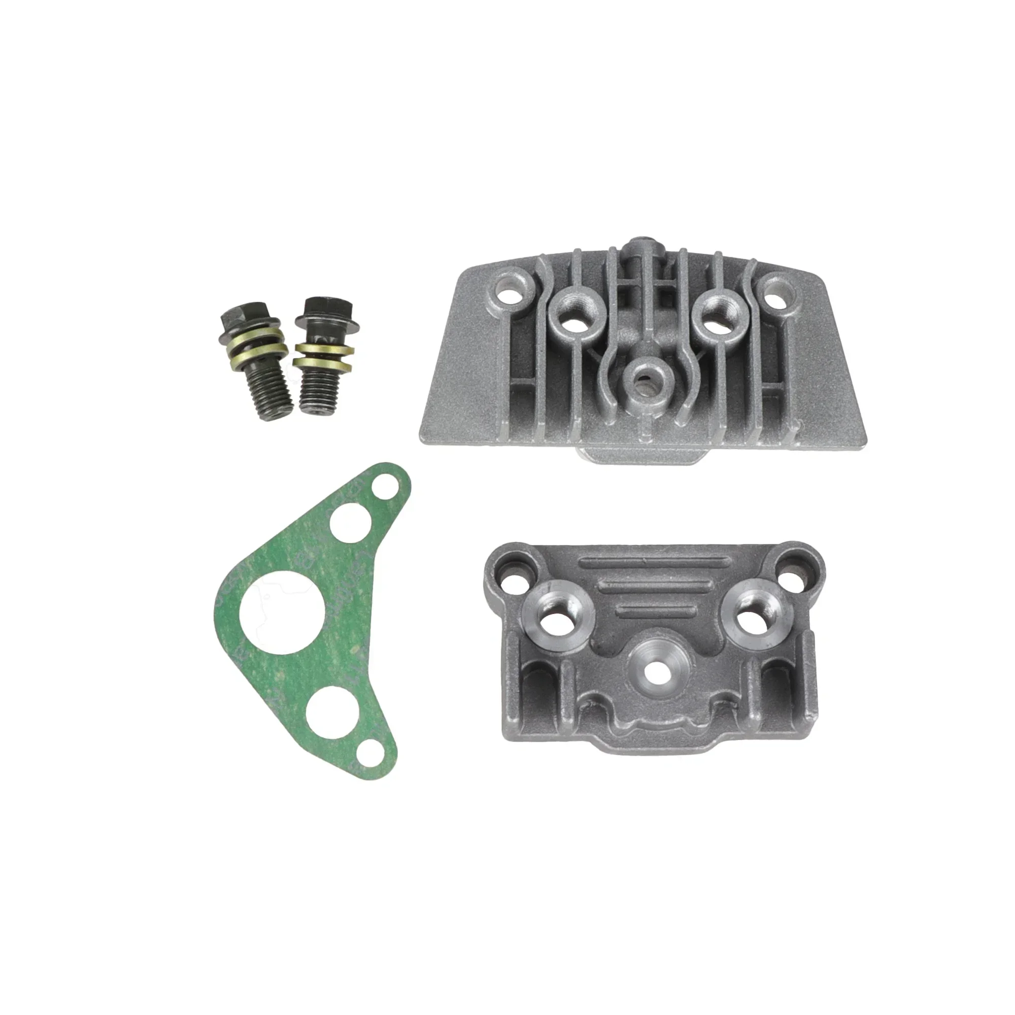 Motorcycle Oil Cooler Adapter Horizontal Engine Cylinder Cover & Screw For 50cc-110cc 125cc 140cc Monkey Dirt Pit Bike ATV Quad