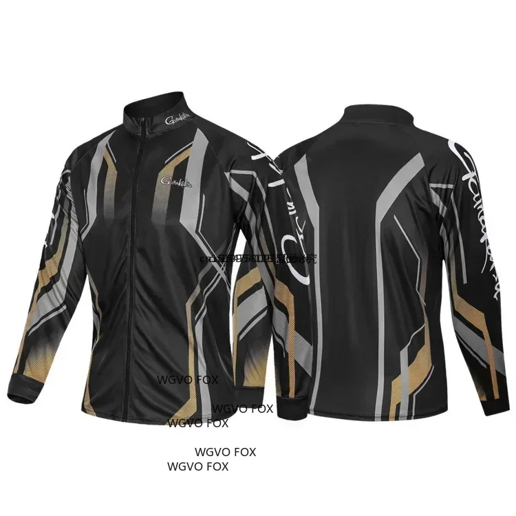 طويلة الأكمام ملابس الصيد الذكور في الهواء الطلق قمصان رياضية الملابس المضادة للأشعة فوق البنفسجية تنفس الدراجات الصيد المشي لمسافات طويلة الملابس #1