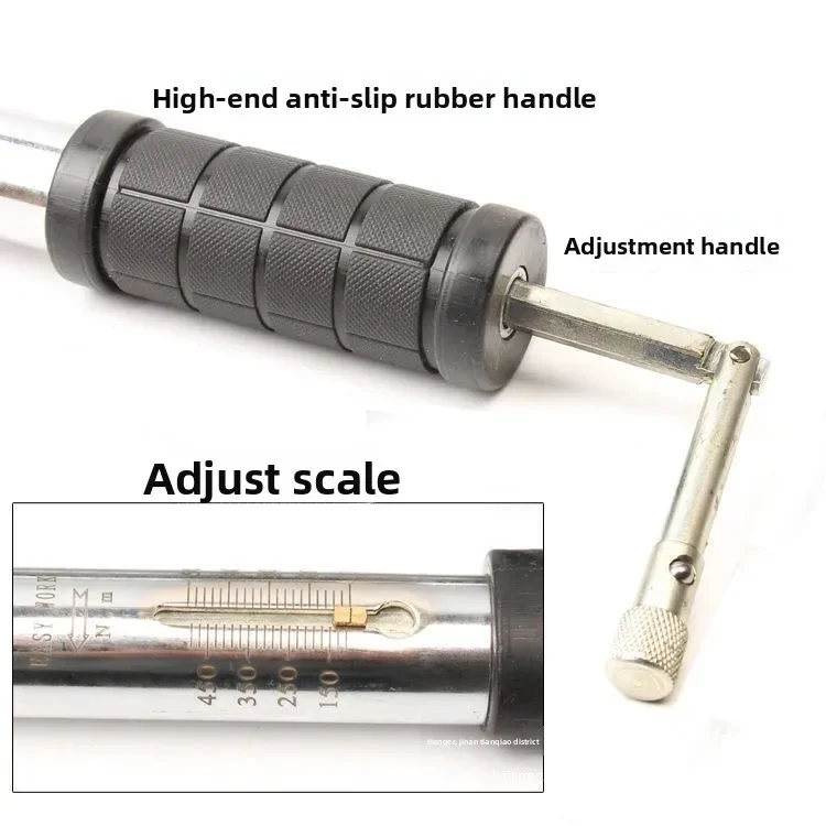 Digital Reinforcement Torque Wrench, Detection Pipe Clamp Torque , Straight Threaded Reinforcement Sleeve Preset Wrench