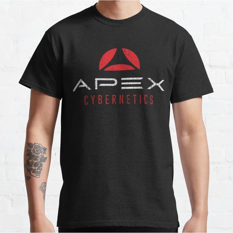 Apex Cybernetics vintage Cyberdyne Systems 90s Computer graphic t shirts 100% cotton large size tee Adult all size S-6XL