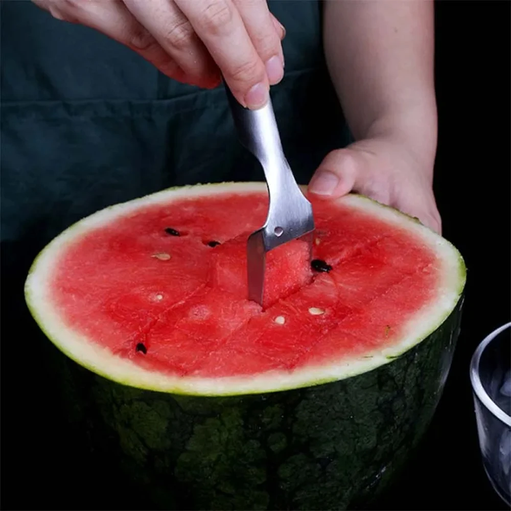 Watermelon Windmill Cutter Artifact Salad Fruit Slicer Cutter Tool Watermelon Digger Stainless Steel Kitchen Accessories Gadgets