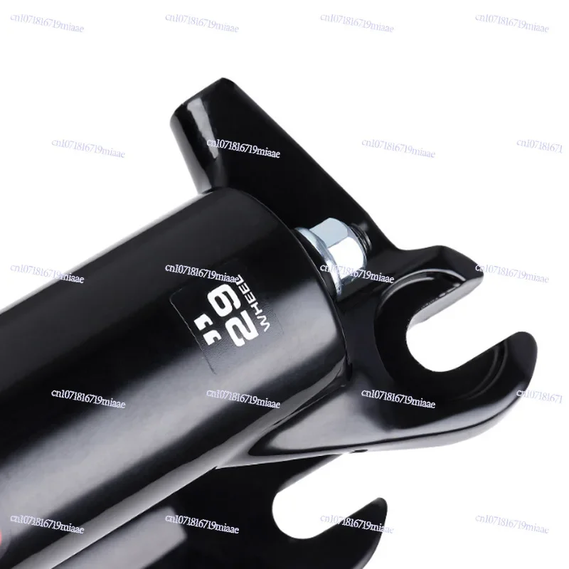 Mountain bike front fork 26 27.5 29 inch aluminum alloy shock absorbing shoulder control locking mechanical fork XC - view 3