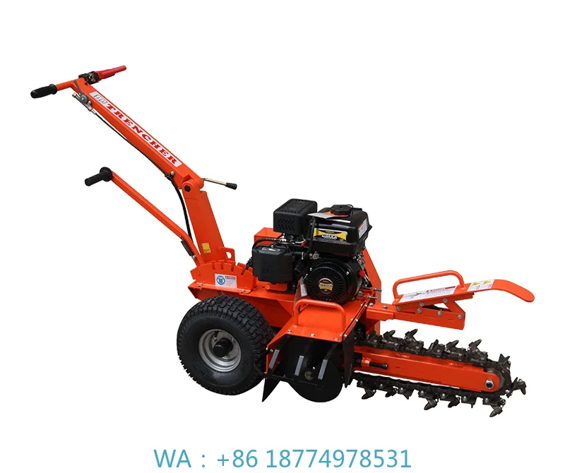 Ditcher Mini Trencher Machine in ChinaK-450MM Mini Cable Trencher