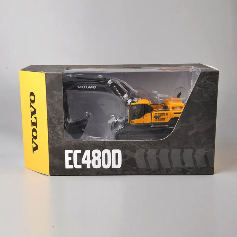 EC480DL Crawler Excavator Diecast Model 1:50 Scale Metal Tracks New in Box