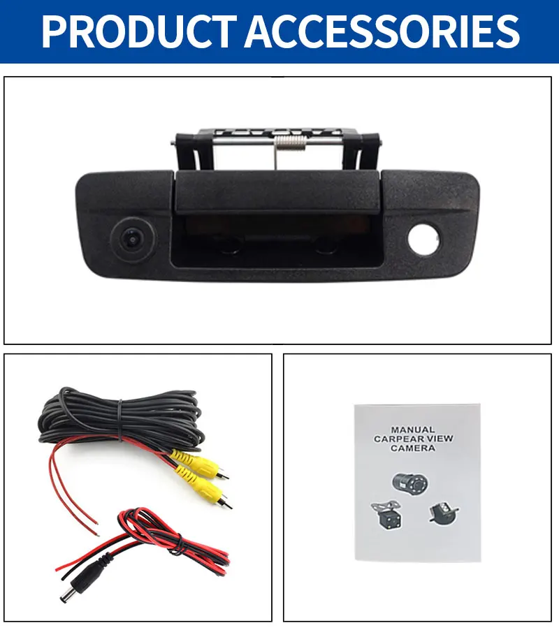 HD-Rückfahrkamera mit Heckklappengriff für Dodge Ram 1500 2500 3500 2009–2011 2012 2017, Nachtsicht, wasserdichte Rückfahrkamera – Detail 12