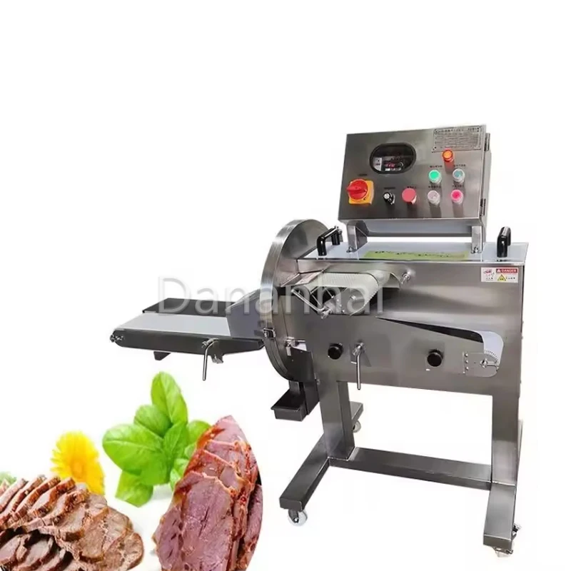 Electric Cheese Ham Slicer, Efficient Fully Automatic Meat Slicer, Vegetable Cutting Machine