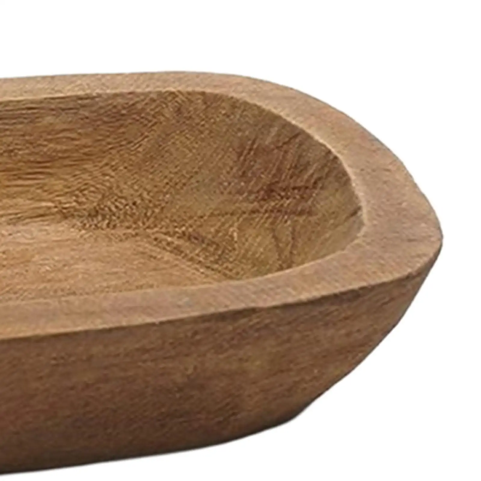Natural Wood Decorative Dish Storage Tray for Candle Holder Table Centerpiece and Elegant Decor