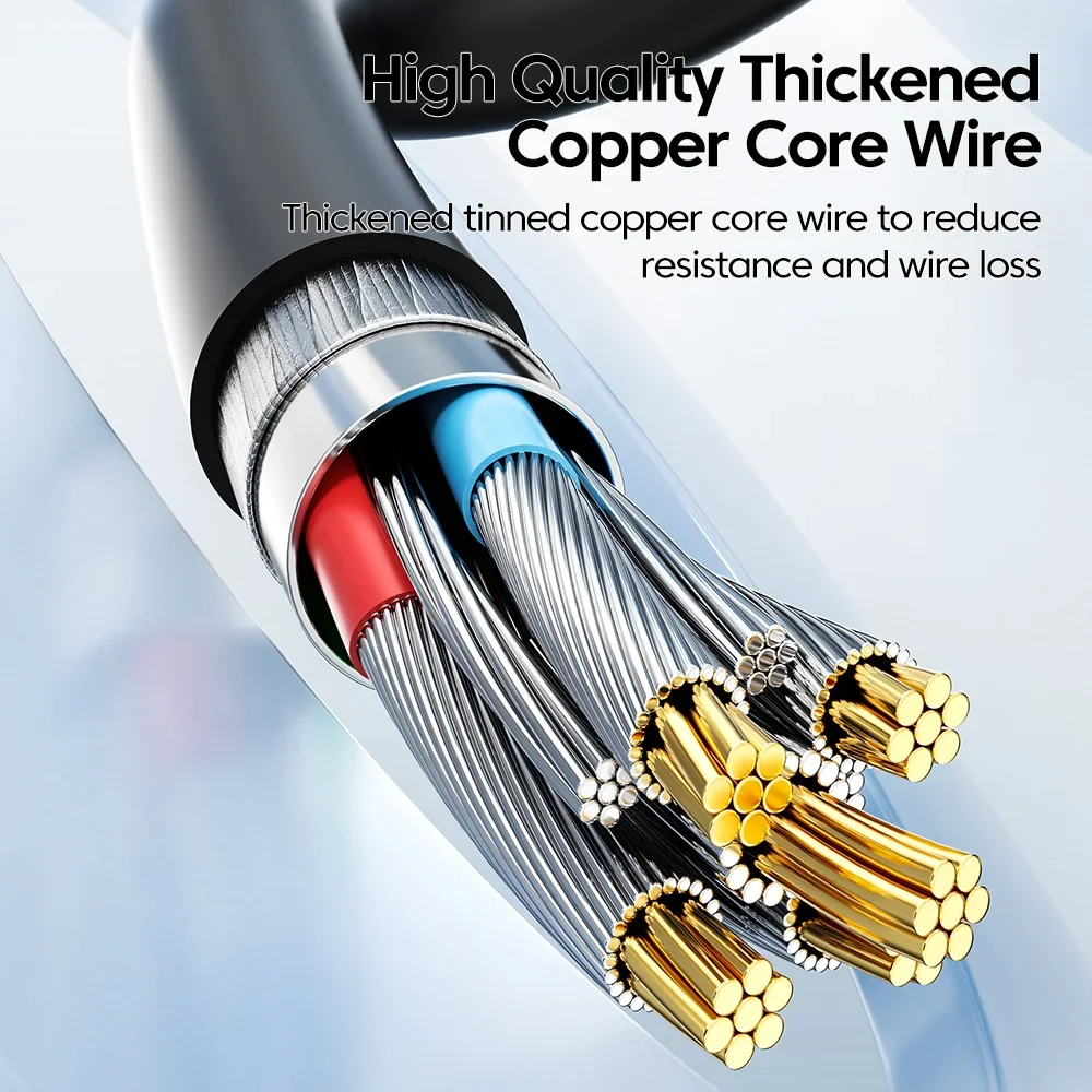 PD 60W Type-c To Type-c 2-in-1 Fast Charging Data Cable USB C Crod for IPhone15 Huawei Car Spring Fast Charger Cable view 5