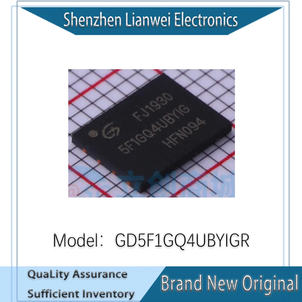 

100% New Original GD5F1GQ4UBYIGR 5F1GQ4UBYIG GD5F1GQ4UBYIG IC Chipset WSON-8