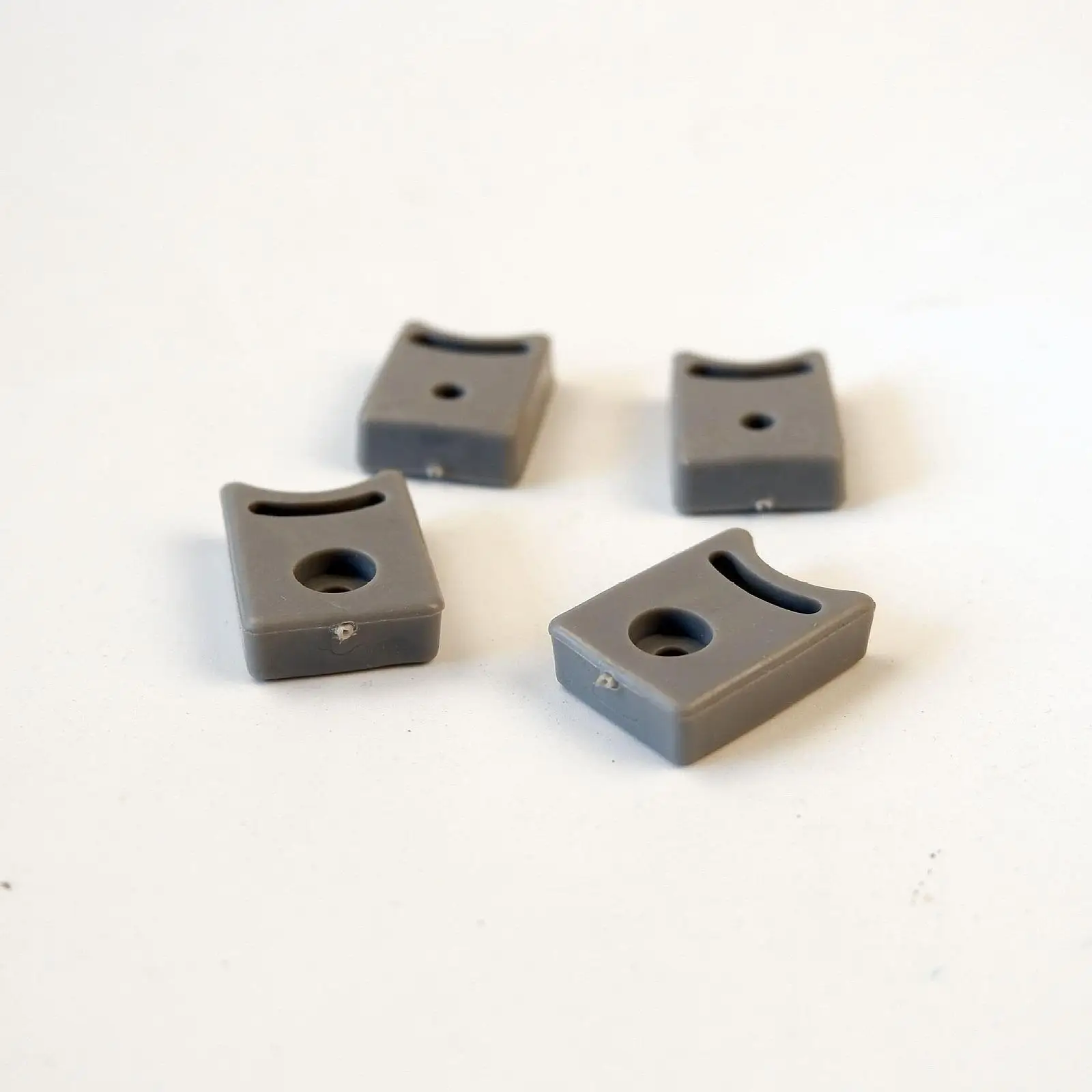 

4 резиновых ограничителя для дверей, верхние и нижние, для душевых дверей