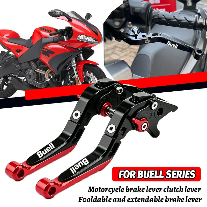 For BUELL XB12Scg XB12Ss XB12R XB12 Scg Ss Motorcycle Accessories Adjustable Extendable brake Lever Folding Brake Clutch Levers