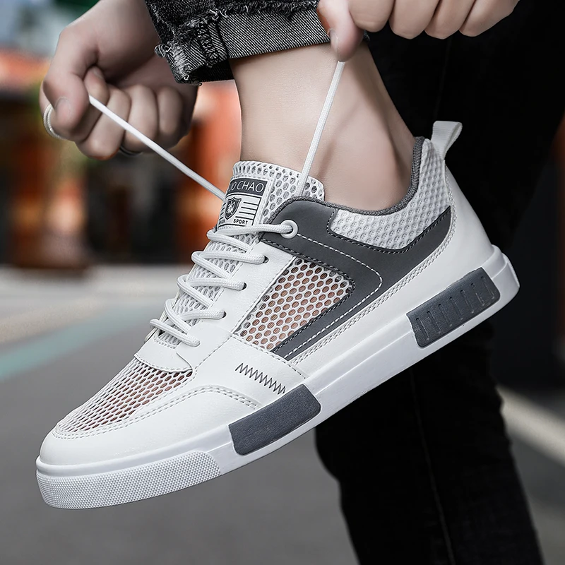 

MAEDEF Mens Sneakers Casual Shoes Male Sports Shoes Breathable Mesh Shoe Lightweight Casual Sports Outdoor Walking Shoes for Man