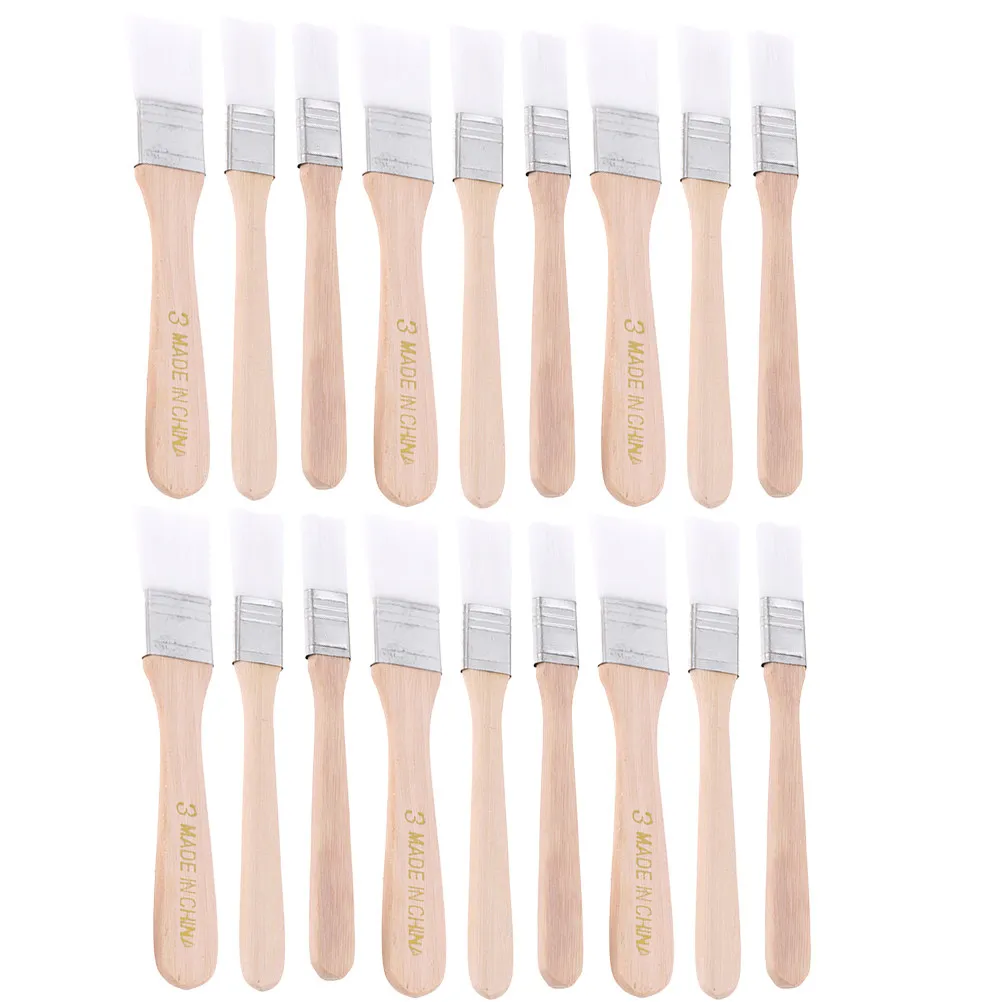 18Pcs Small Paint Brush Set For Brush For Painting Home Cooking Chip Touchups Barbecue Basting Kitchen