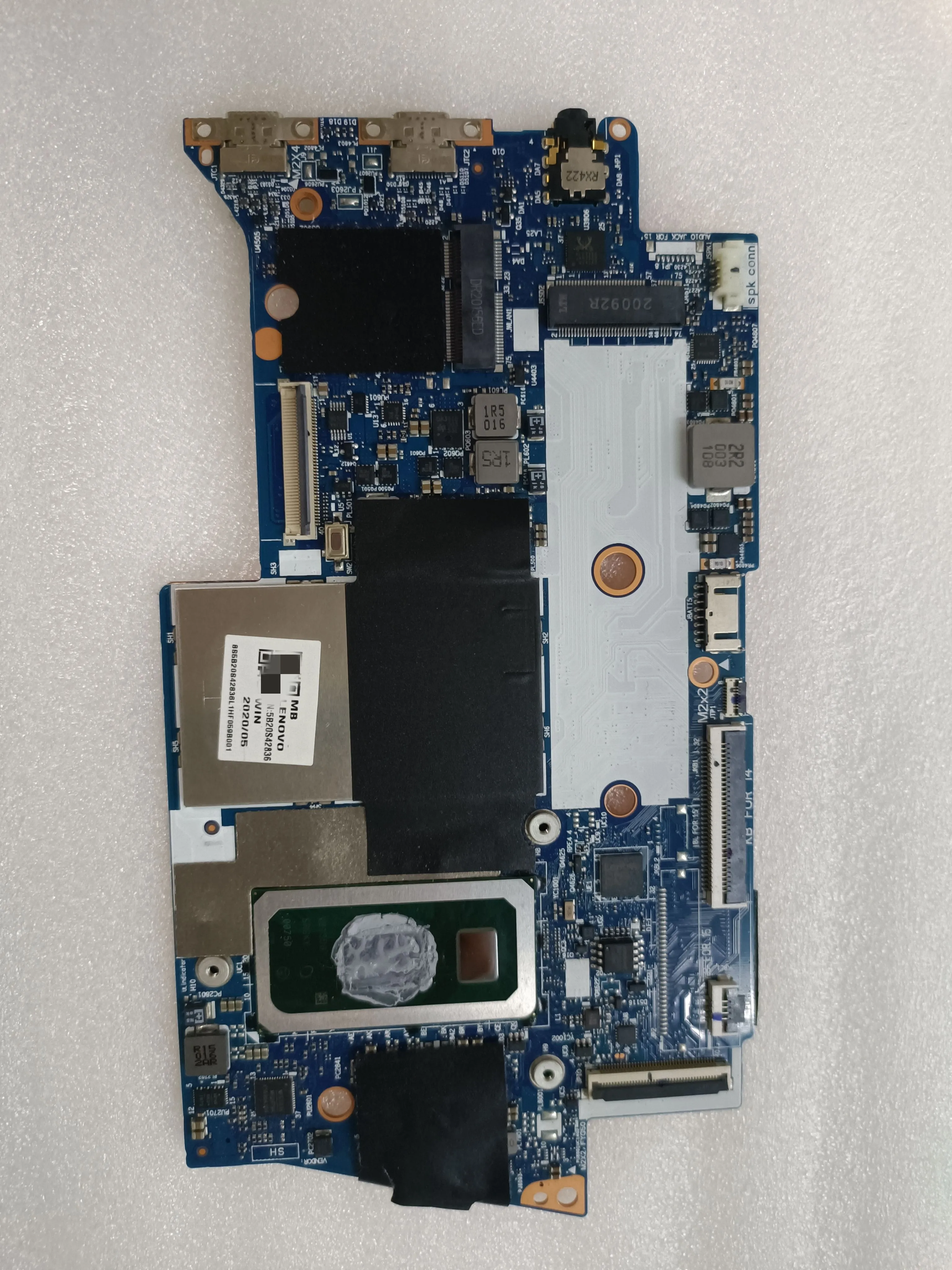 

For Lenovo Yoga C740-14IML Laptop Motherboard NM-C431 Motherboard with CPU I5-10210U/I7-10510U+RAM: 8G / 16G 100% Test Work